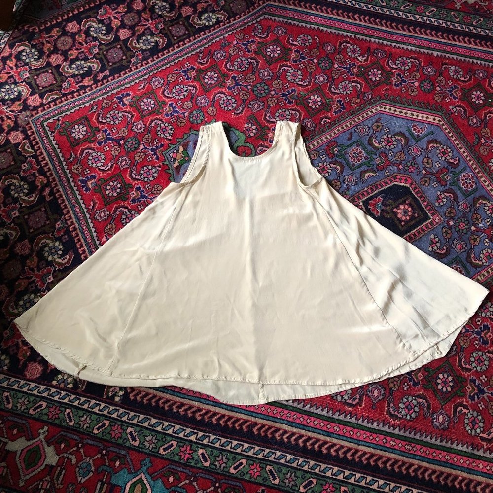 Elizabeth Suzann Harlow Tunic in Nude Silk, Size XS